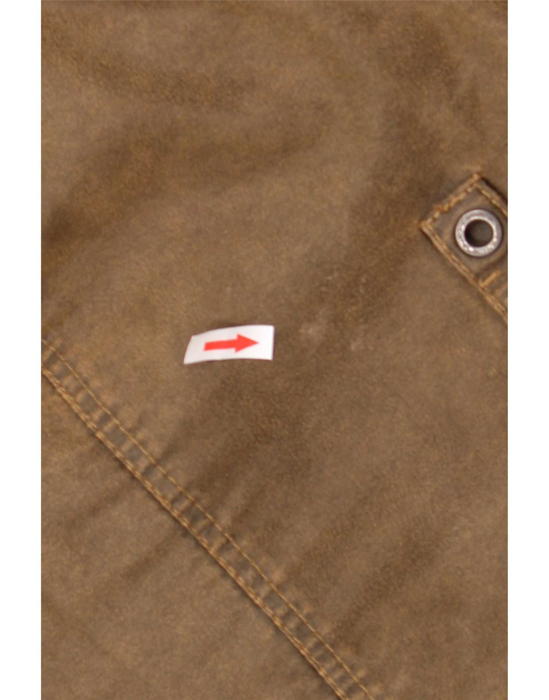 Camel Active Herren-Militärjacke IT 52 XL, braune Baumwolle