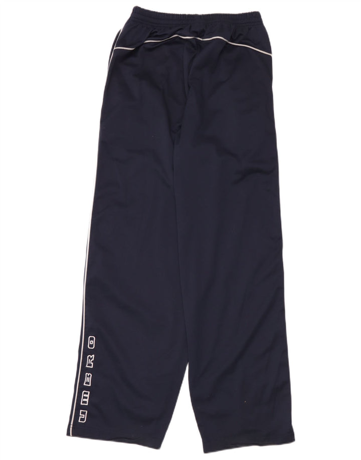 Umbro Herren-Trainingshose mit grafischer Grafik, mittelmarineblaues Polyester
