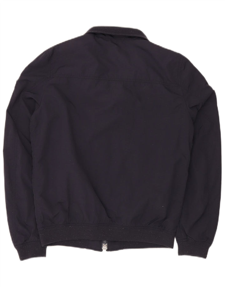 WOOLRICH Herren Bomberjacke UK 34 XS Marineblaues Nylon