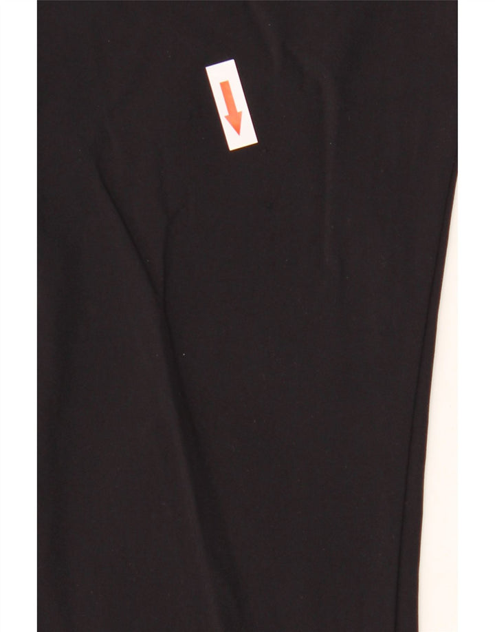 Nike Damen Dri Fit Leggings UK 14 Mittelschwarzes Nylon