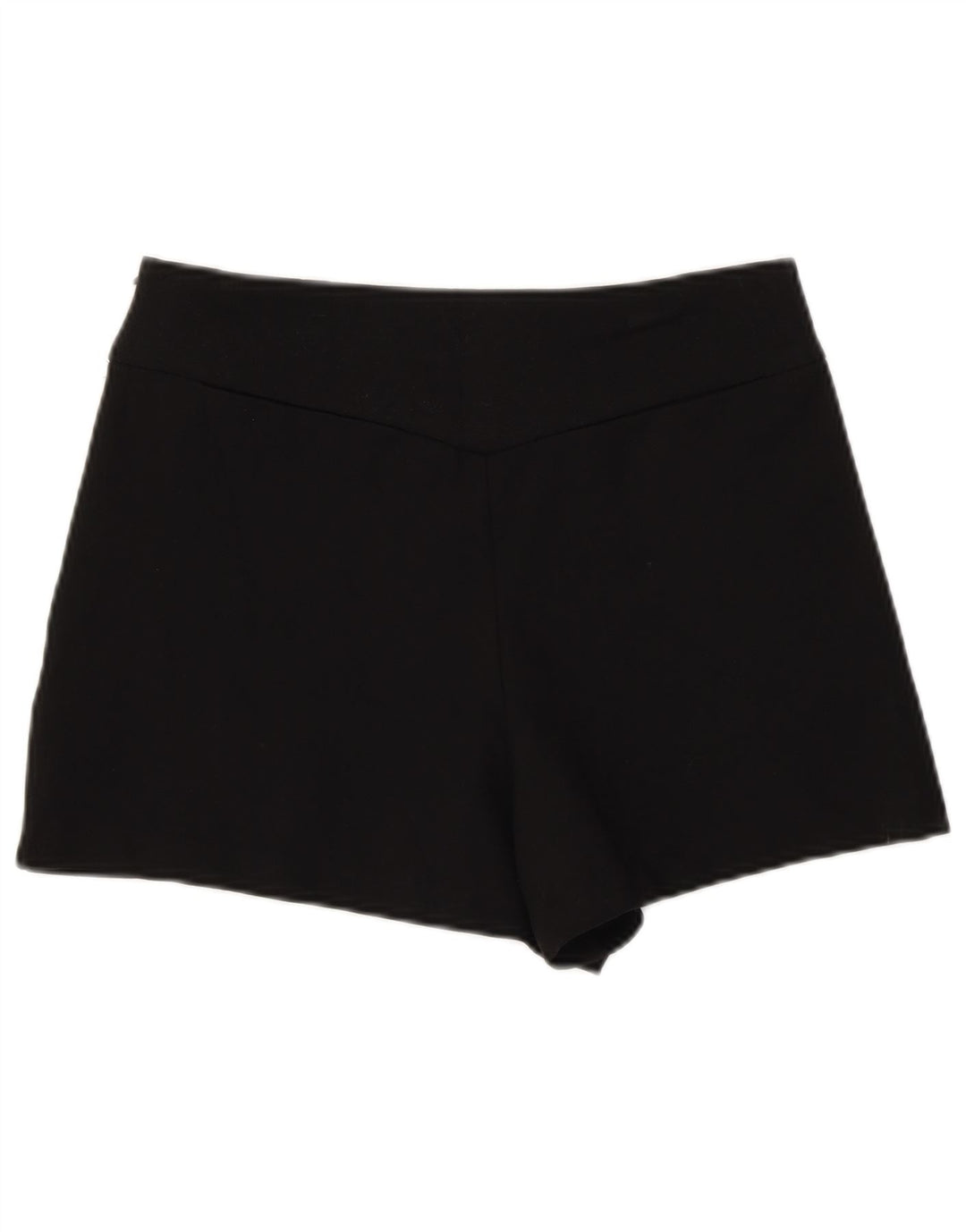Zara Damen High Rise Hotpants Small W26 Schwarz