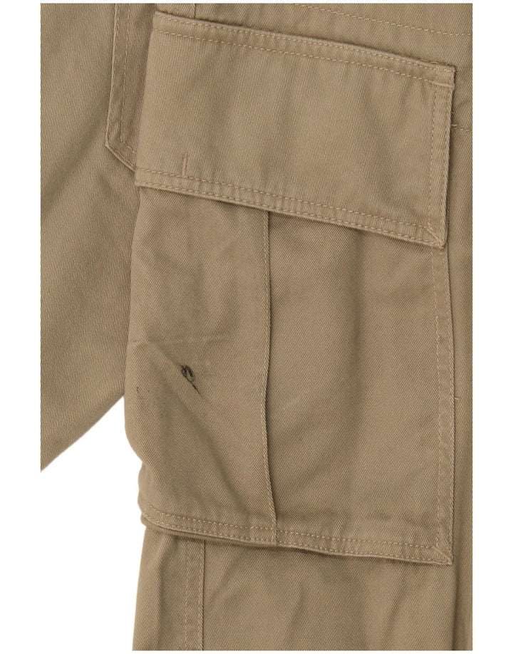 Volcom Herren gerade Cargohose W32 L27 Khaki Baumwolle