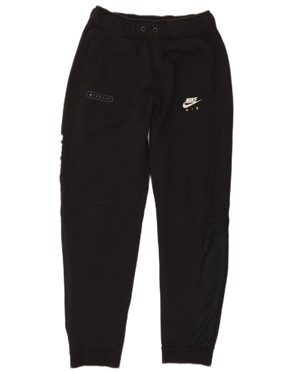 Nike Jungen-Trainingsanzug mit Grafik, Jogginghose, 13–14 Jahre, XL, schwarze Baumwolle