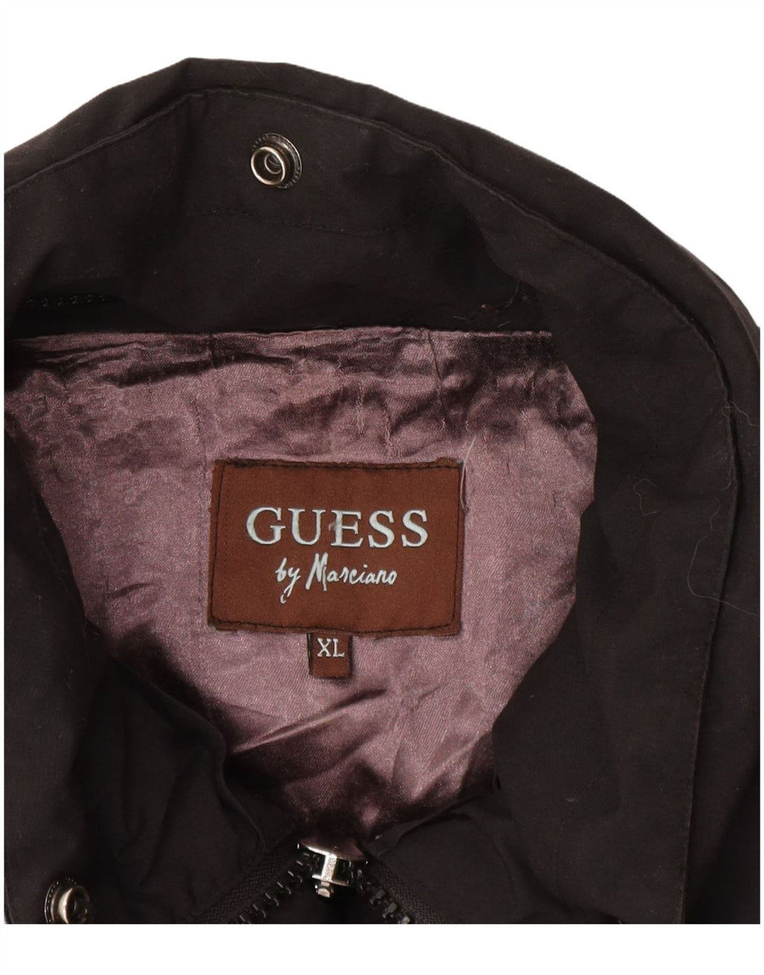 Guess By Marciano Herren Wattierte Jacke UK 42 XL Schwarz