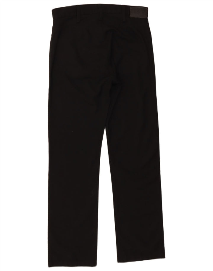 Armani Damen Slim Freizeithose W30 L30 Schwarz Polyester