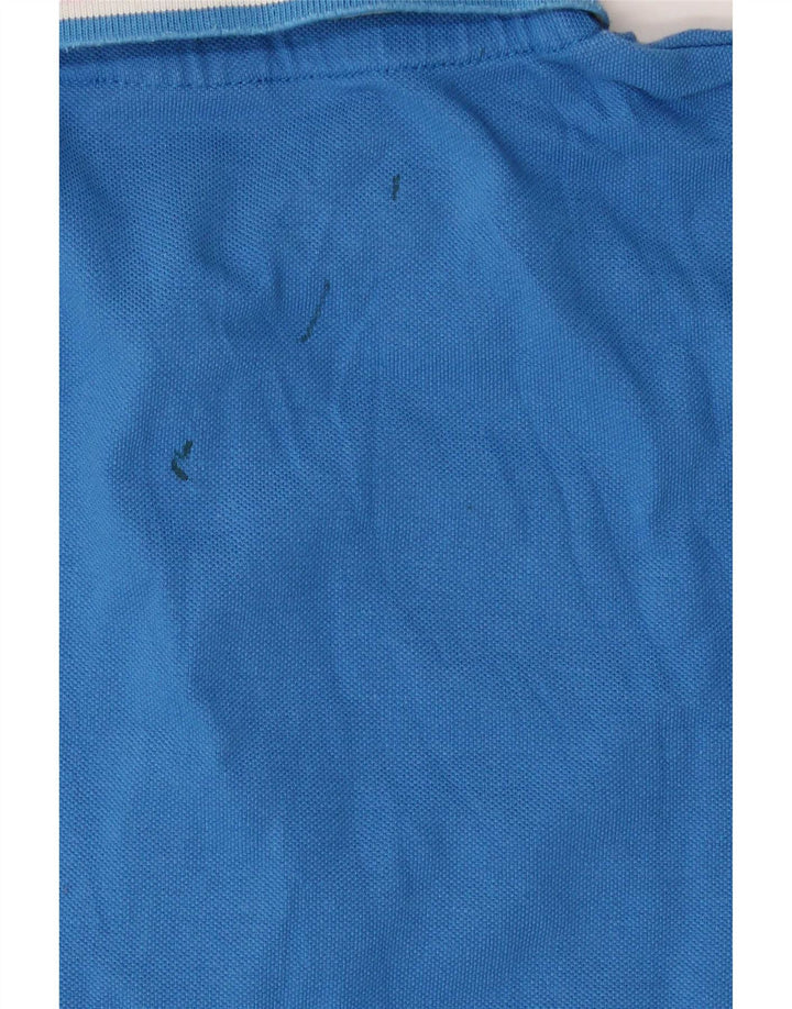 Fila Herren Poloshirt Small Blau gestreift