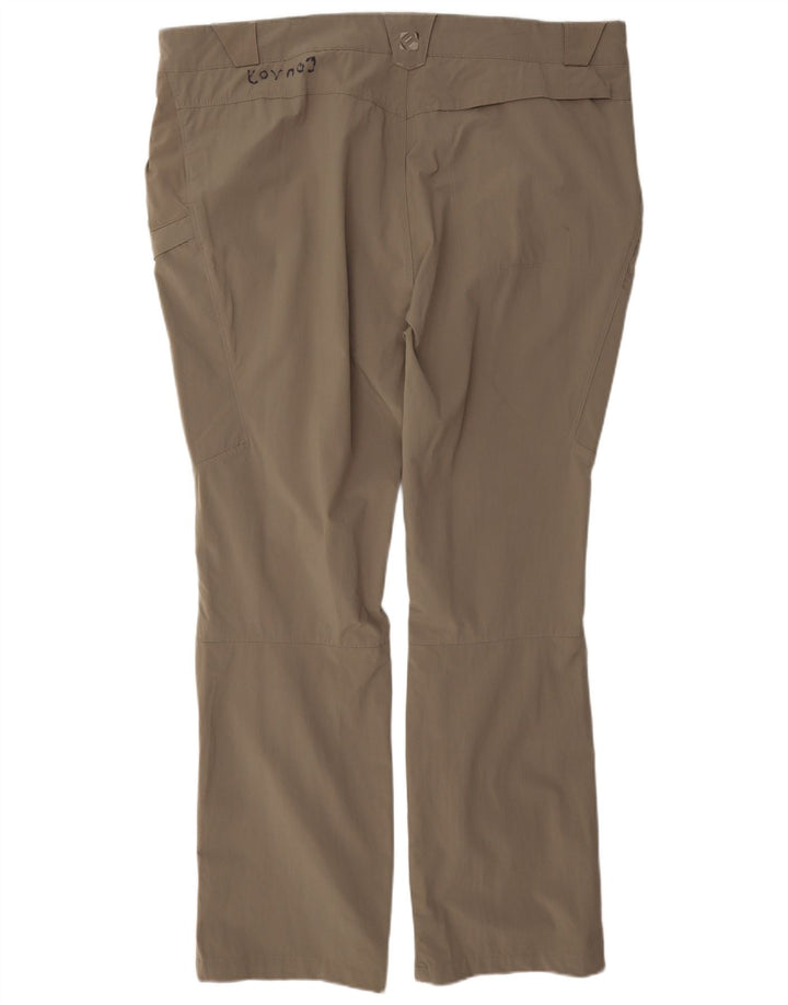 Rohan Herren-Wander-Cargohose W42 L31 Braunes Polyamid