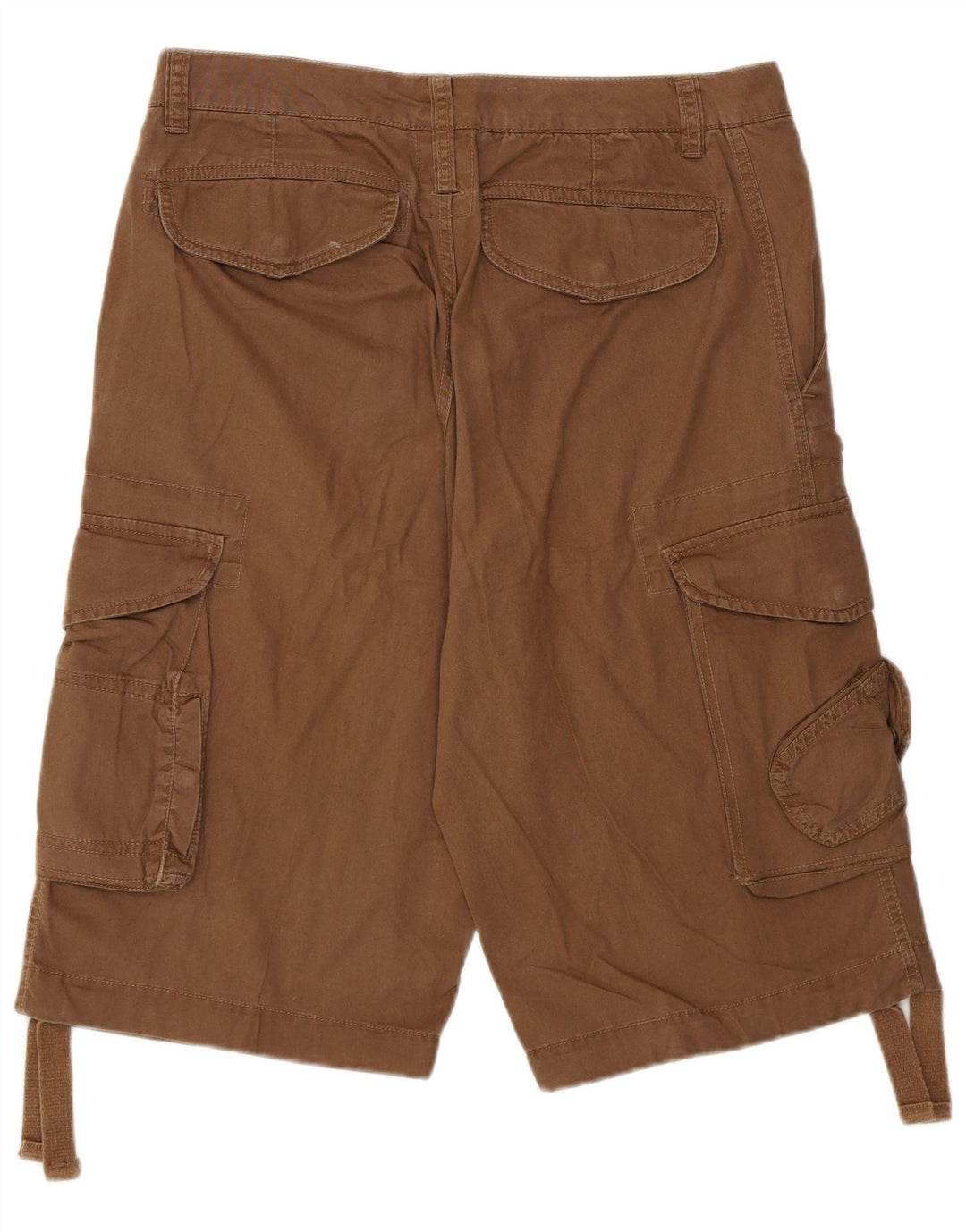 Blue Side Herren-Cargoshorts IT 48 Medium W32 Braune Baumwolle