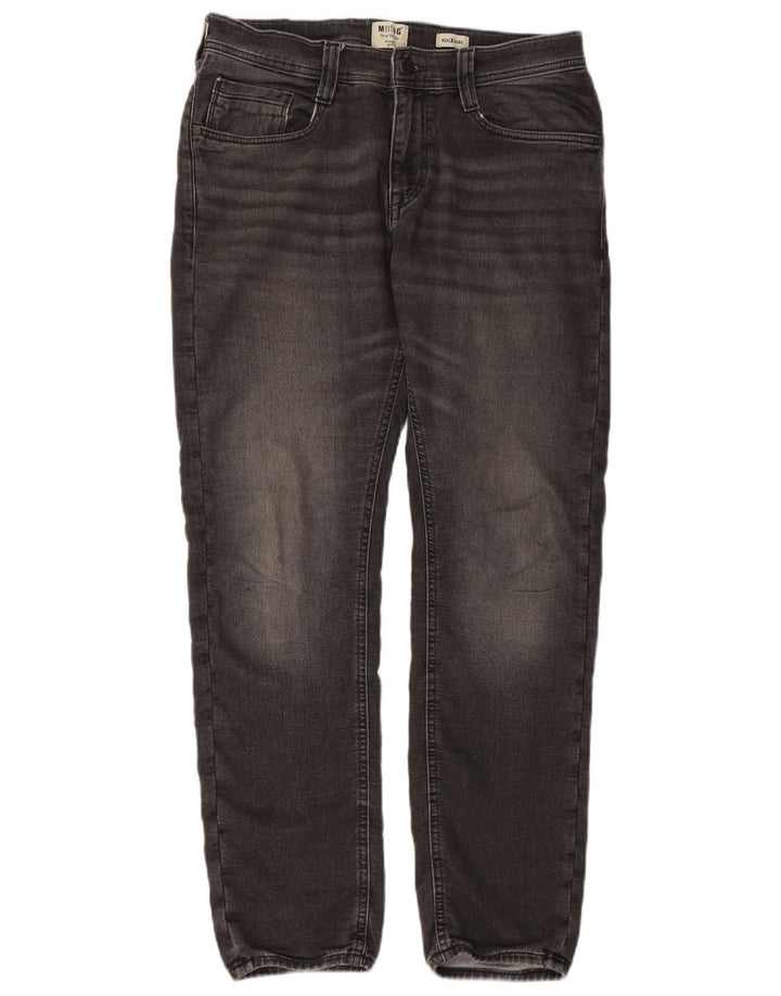 MUSTANG Herren Oregon Tapered Jeans W34 L31 Grau