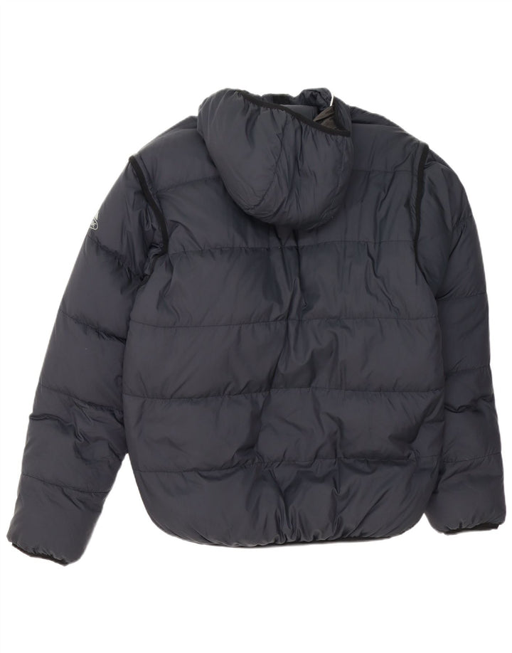 Vaude Herren-Jacke mit Kapuze, gepolstert, Größe 40, Schwarz