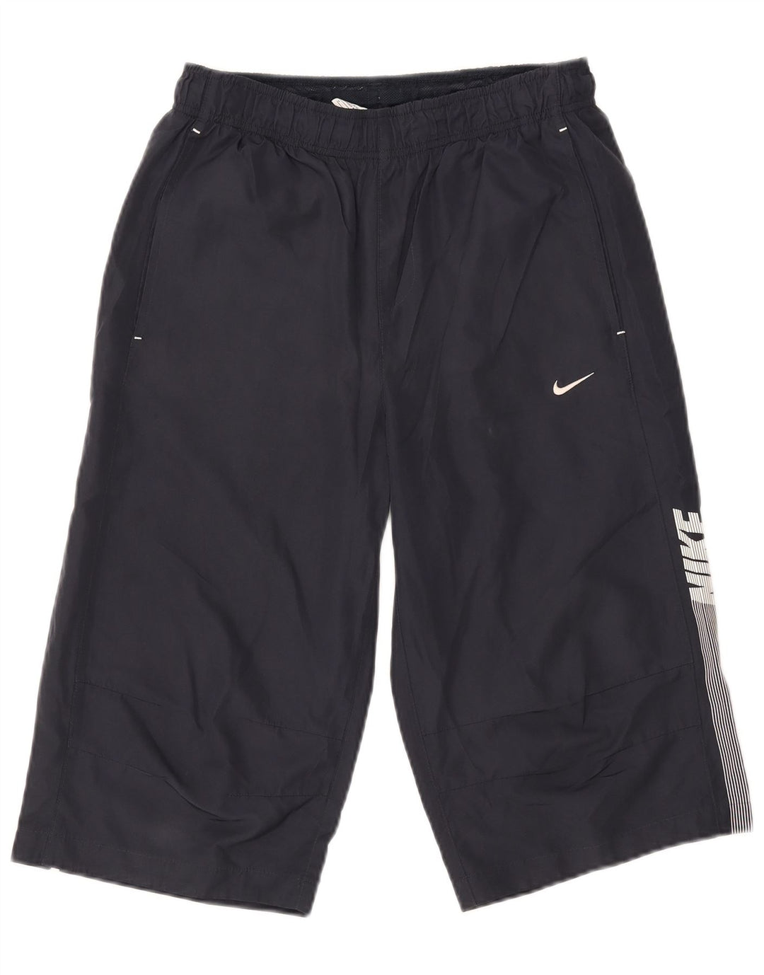 Nike Herren Graphic Bermuda Sportshorts, Größe S, Marineblau, Polyester