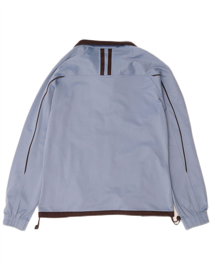 Diadora Damen-Trainingsanzug-Oberteil, übergroß, Jacke, Gr. 10, Größe S, Blau, Polyester