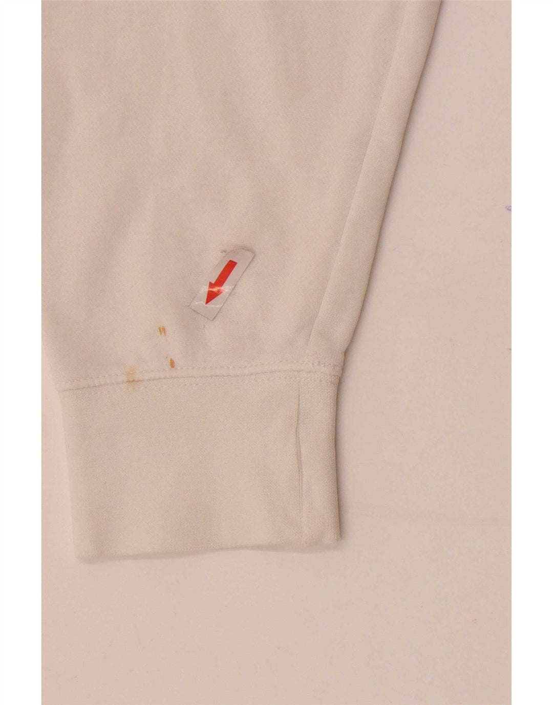 Nike Herren Kapuzenpullover aus mittelweißer Baumwolle