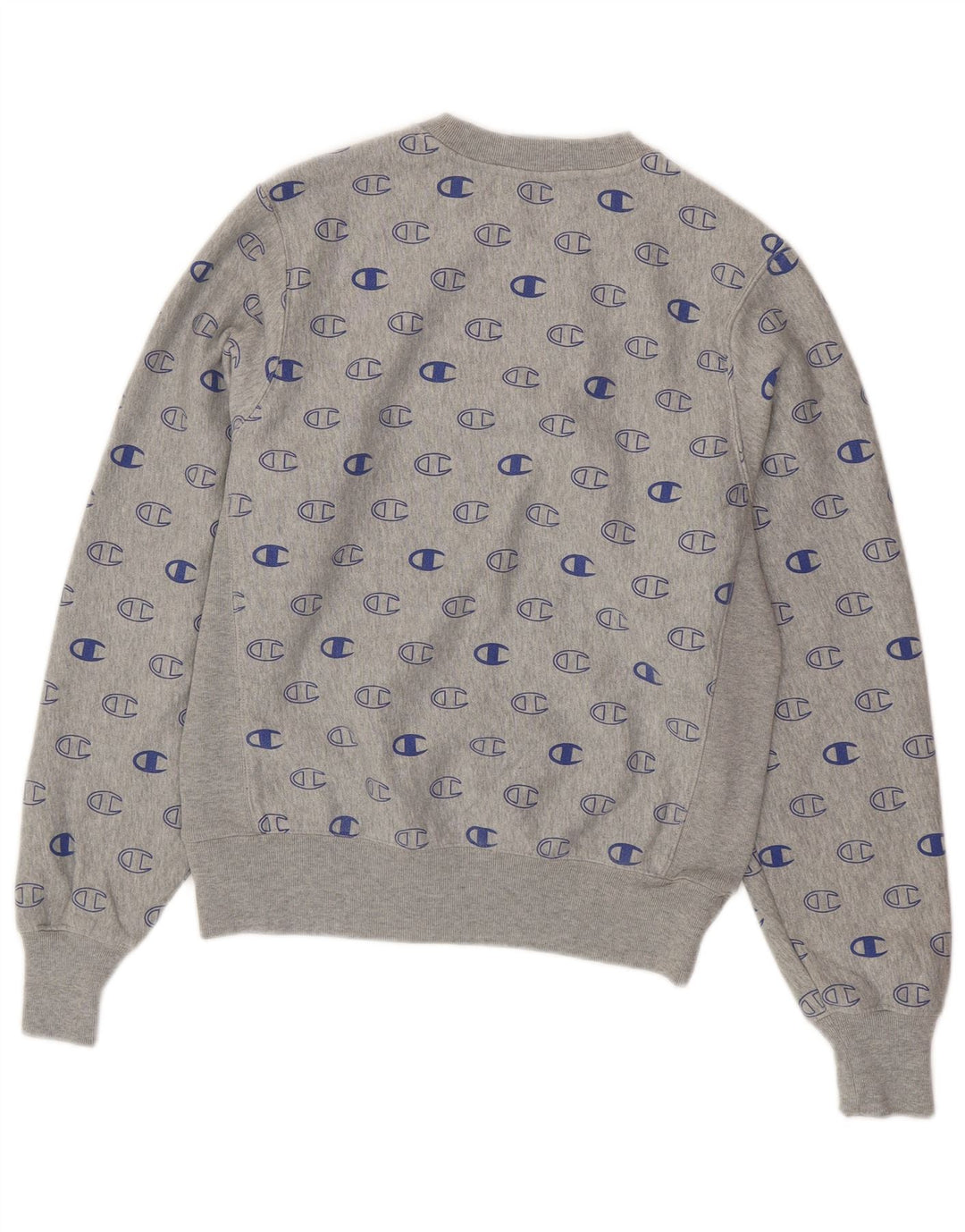 CHAMPION Damen Reverse Weave Oversize-Sweatshirt-Pullover, Gr. 10, Größe S, Grau