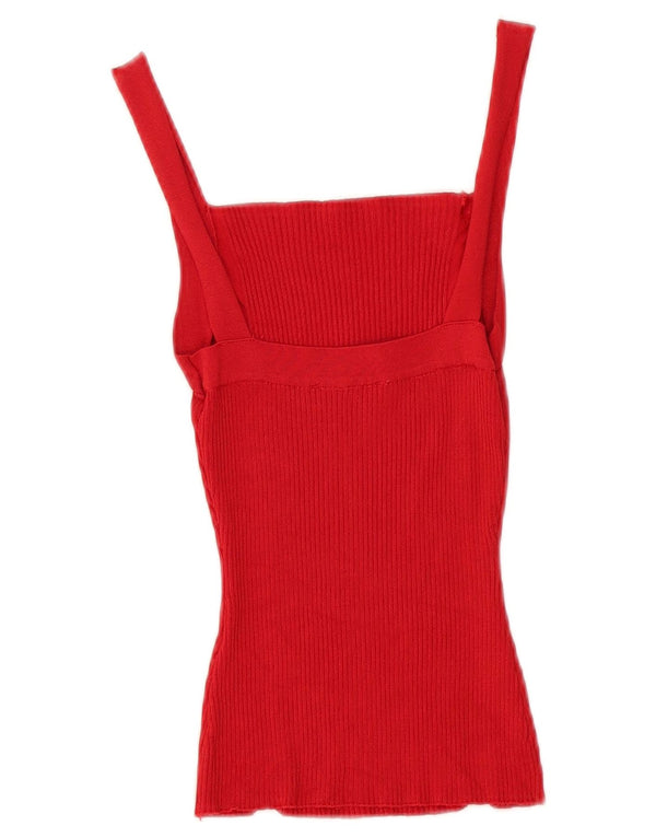 Zara Damen Cami Top UK 8 Small Rot