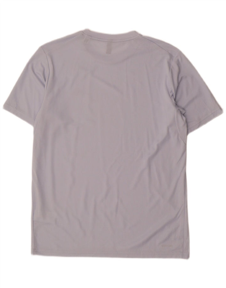 Adidas Herren T-Shirt Top Mittelgraues Polyester
