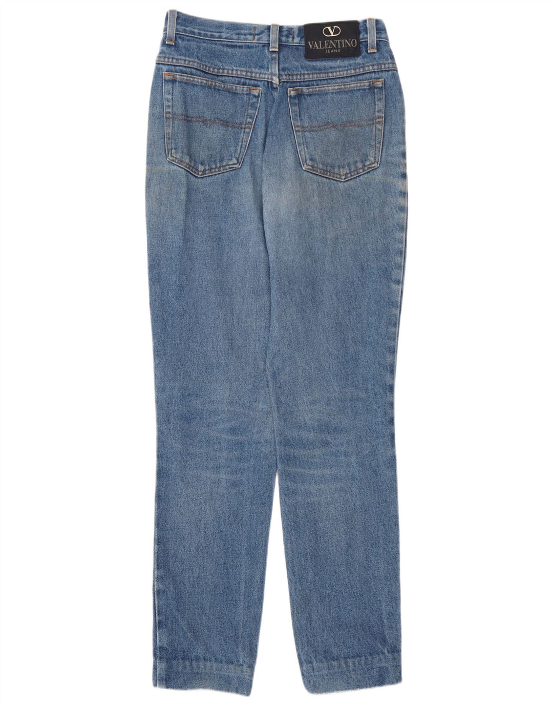 Valentino Damen Tapered Jeans W26 L30 Blau