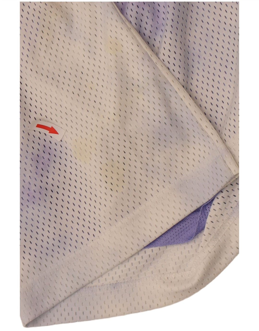 Nike Damen Sportshorts UK 20 2XL Weißes Batik-Polyester