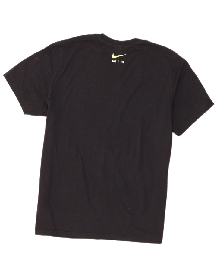 Nike Herren-T-Shirt mit Grafik, groß, aus schwarzer Baumwolle