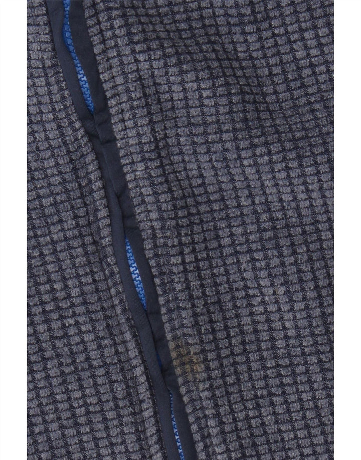 Weird Fish Jungen-Trainingsanzug-Top-Jacke, 13–14 Jahre, marineblaues Polyester