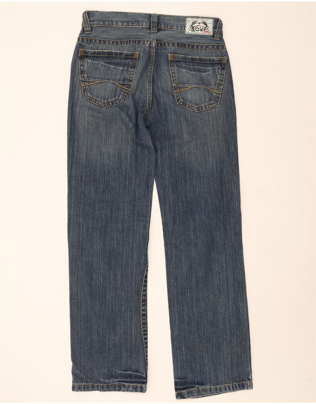 Esprit Herren Straight Jeans W32 L34 Blaue Baumwolle