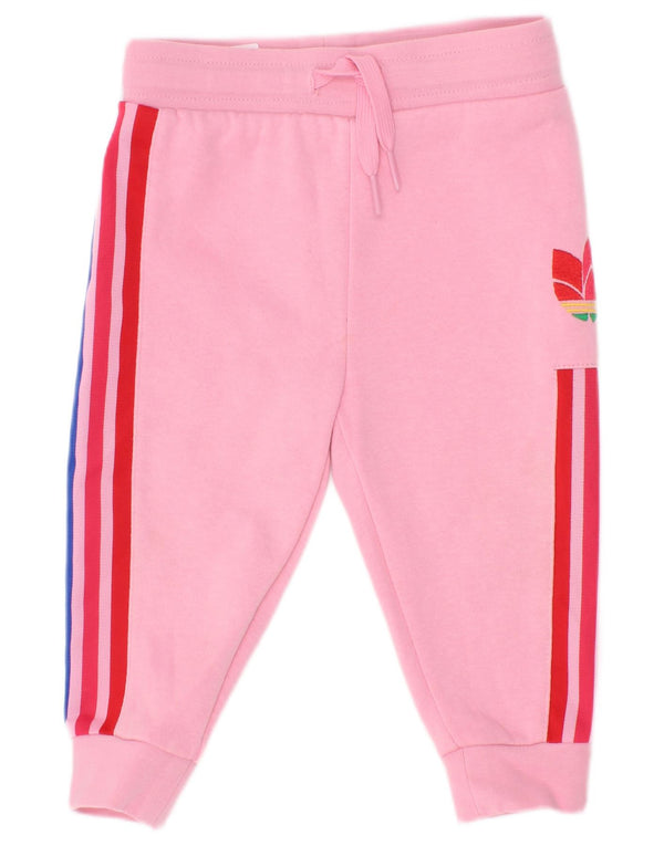 Adidas Baby-Mädchen Graphic Joggers Trainingshose, 9–12 Monate, Rosa