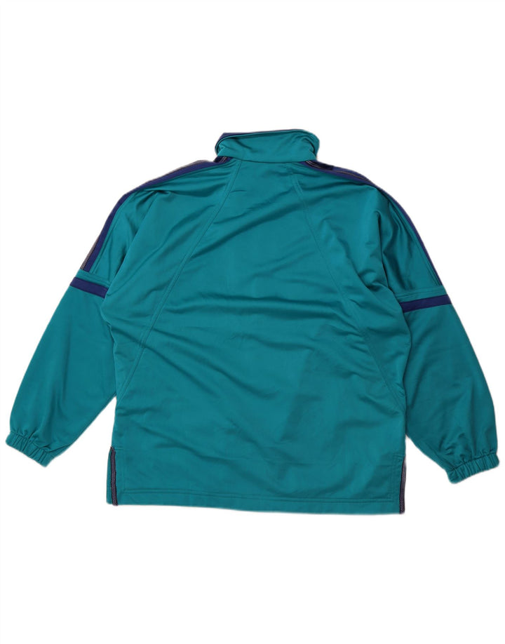 Diadora Damen-Trainingsanzug-Oberteil in Übergröße, Gr. 14, Größe L, Grün, Farbblock