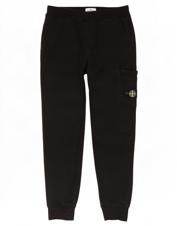 Stone Island Jungen Cargo-Trainingshose, Jogginghose, 13–14 Jahre, schwarze Baumwolle