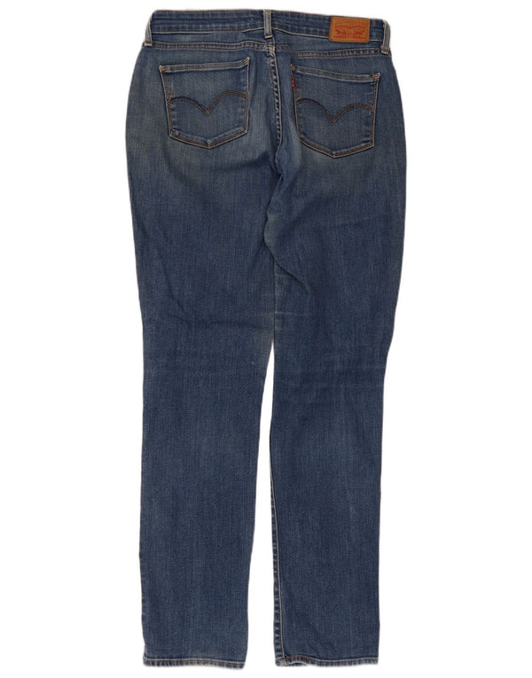 Levi's Damen 712 Slim Jeans W29 L32 Blaue Baumwolle