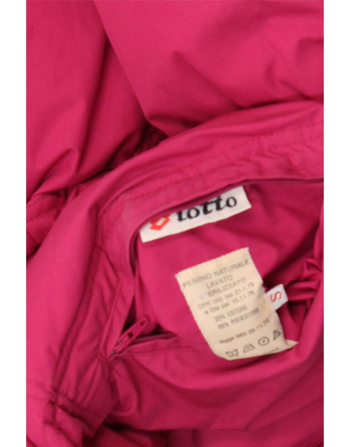 Lotto Herren Reversible Wattierte Jacke UK 36 Small Marineblau Polyester