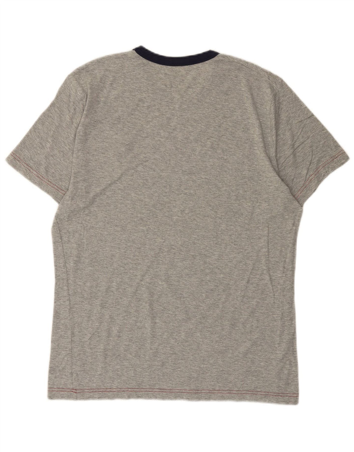 FILA Herren T-Shirt Top mittelgraue Baumwolle