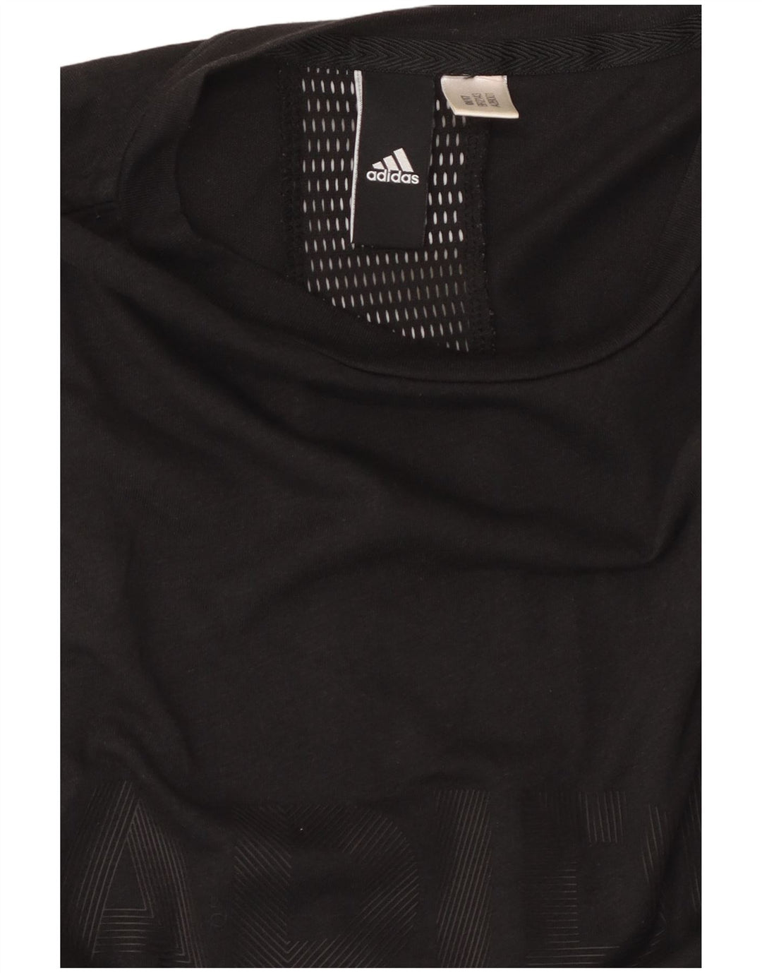 ADIDAS Damen Graphic Vest Top UK 8 Small Schwarz