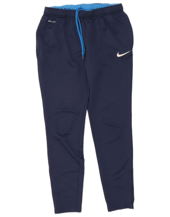 NIKE Herren-Trainingshose Dri Fit, Größe L, Marineblau, Polyester