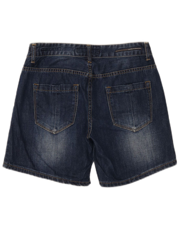 Silvian Heach Damen Jeansshorts UK 8 Small W28 Blaue Baumwolle
