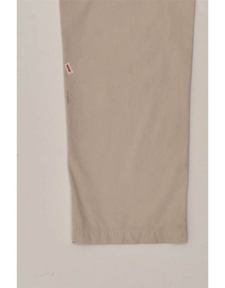 RIFLE Mens Straight Cargo Trousers W33 L34 Beige Cotton | Vintage Rifle | Thrift | Second-Hand Rifle | Used Clothing | Messina Hembry 