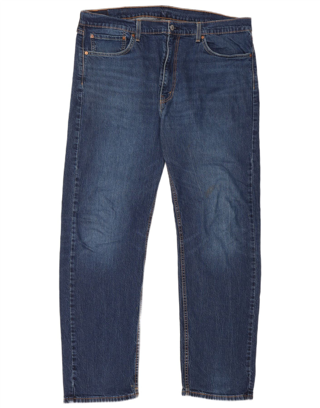 Levi's Herren 505 Straight Jeans W40 L22 Blaue Baumwolle
