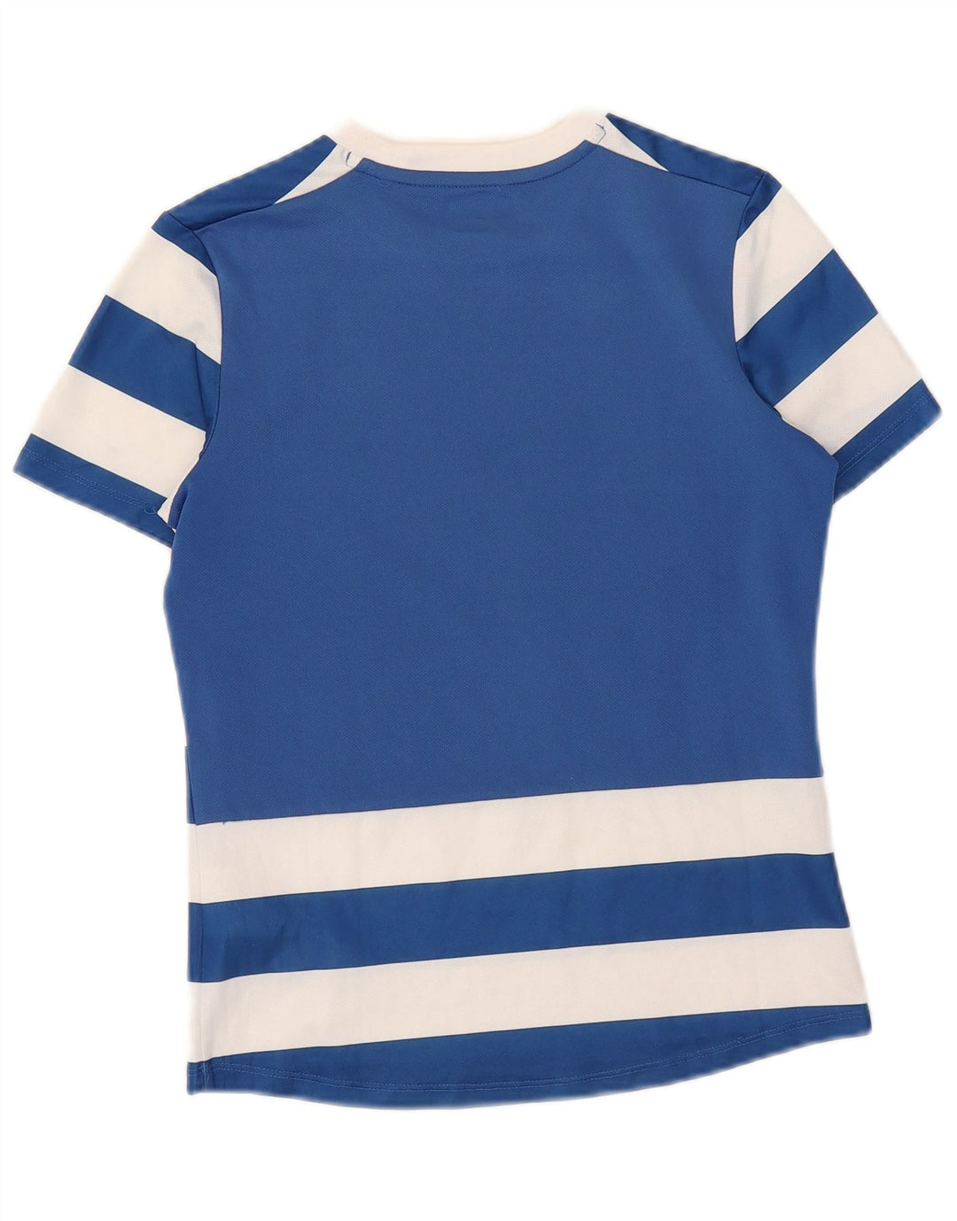 Umbro T-Shirt-Oberteil für Jungen, 9–10 Jahre, mittelblau gestreift, Polyester
