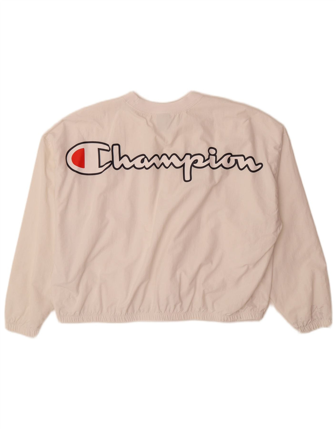 Champion Damen-Trainingsanzug mit Grafik-Oversize-Pullover, Gr. 10, Größe S, Weiß