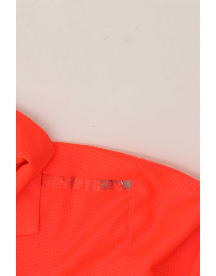 Puma Herren Poloshirt Small Orange Polyester