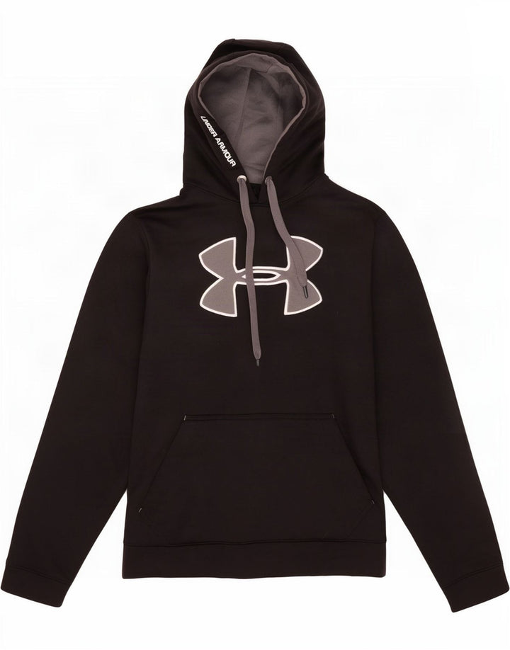Under Armour Herren-Kapuzenpullover mit Grafik, mittelschwarz, Polyester