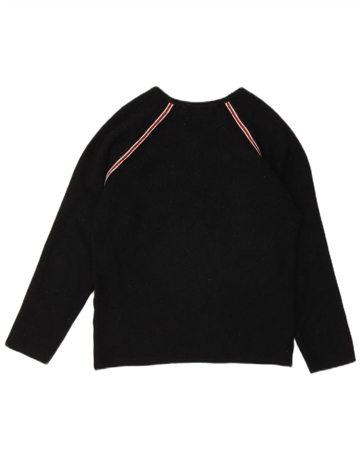 Marks & Spencer Damen-Pullover mit V-Ausschnitt, Gr. 8, Schwarz