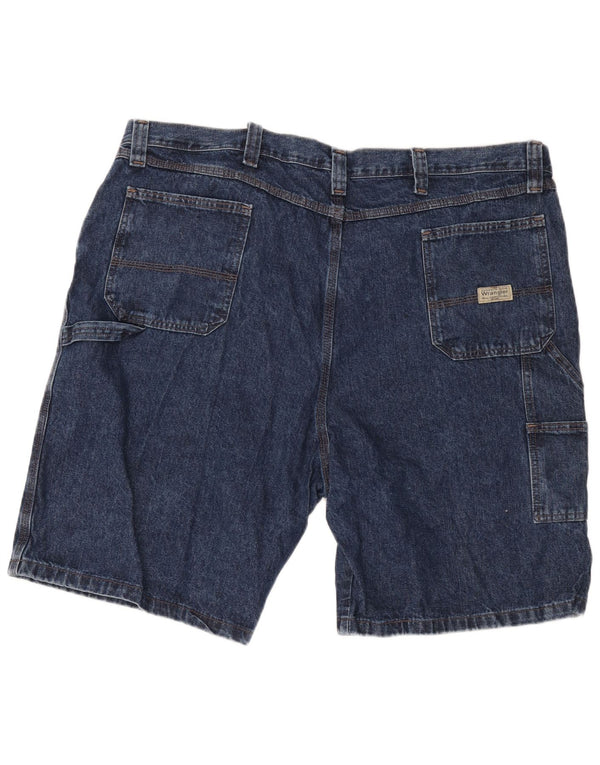 Wrangler Herren Cargo Denim Shorts W46 3XL Blaue Baumwolle