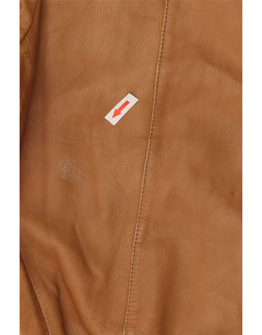 Vintage Herren Lederjacke IT 54 2XL Braun