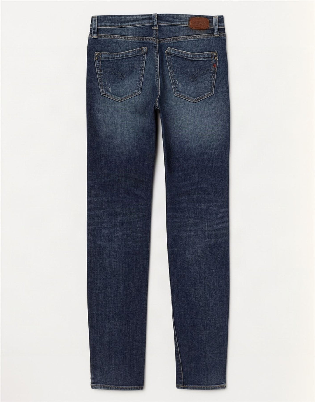 Replay Damen Slim Jeans W26 L32 Blaue Baumwolle