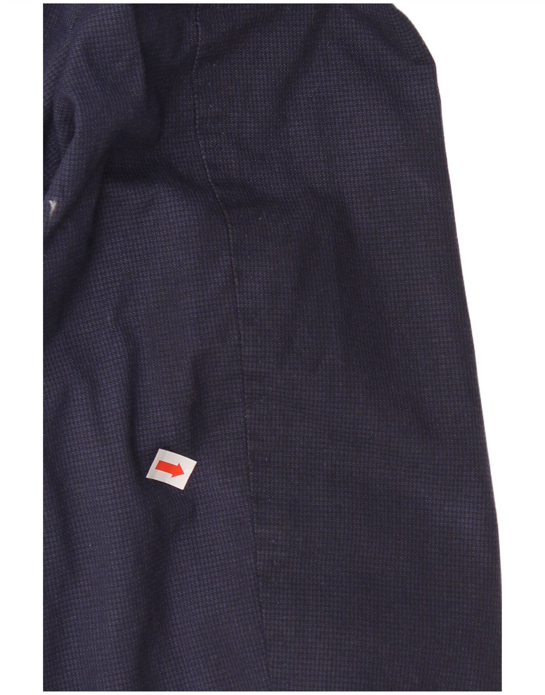 Massimo Dutti Herren-Blazer mit 2 Knöpfen, EU 52, groß, marineblau mit Hahnentrittmuster