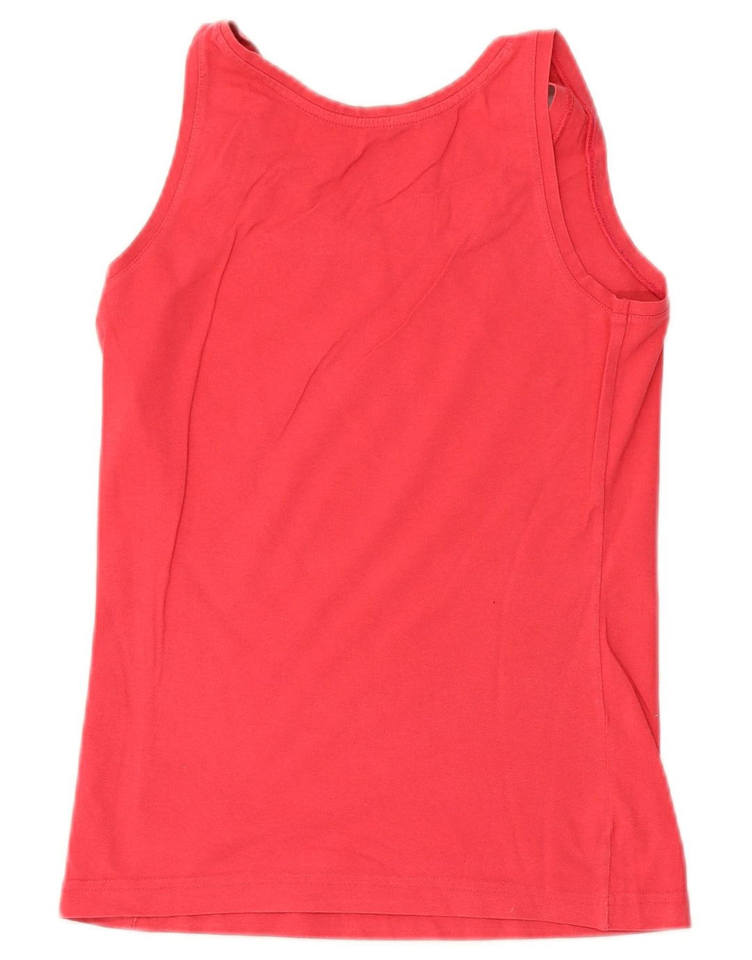 Reebok Damen Weste Top UK 12 Mittelrosa Baumwolle