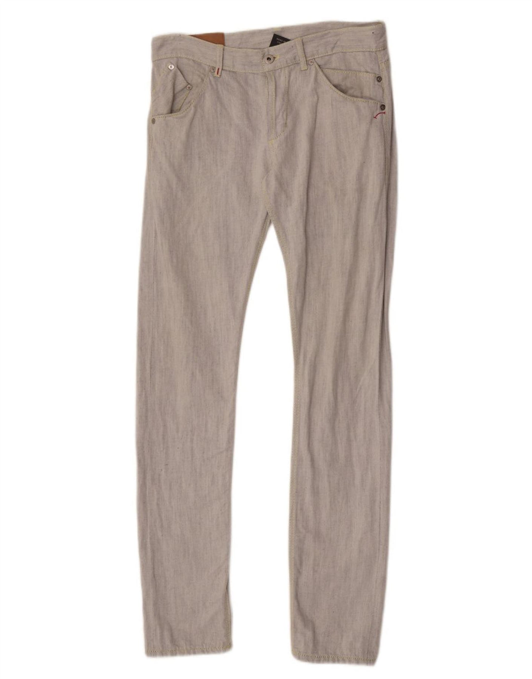 Dondup Damen Sam Slim Fit Slim Jeans W32 L34 Graue Baumwolle