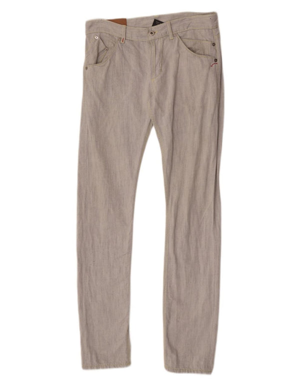 Dondup Damen Sam Slim Fit Slim Jeans W32 L34 Graue Baumwolle