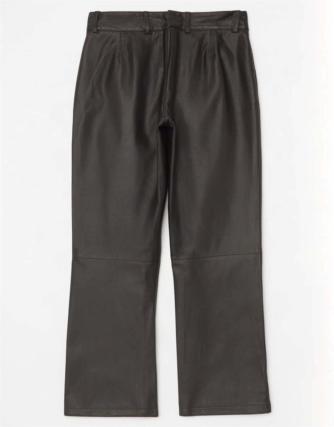 K.K.Berlin Damen Gerade Lederhose EU 40 Medium W32 L29 Schwarz