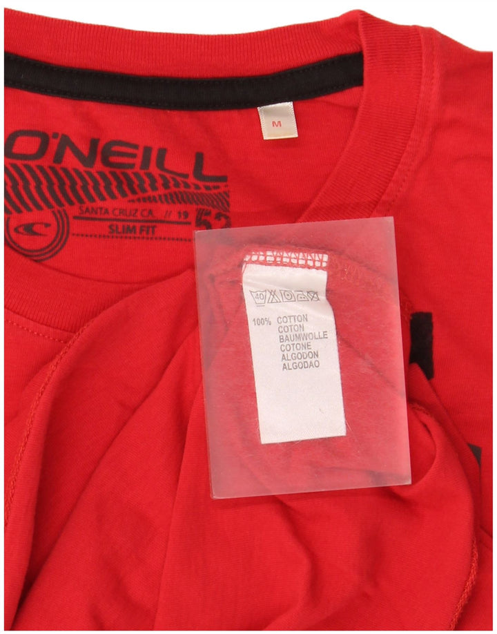 O'Neill Herren Slim Fit Graphic Top Langarm Mittelrote Baumwolle